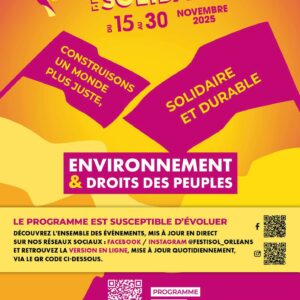 A ne pas manquer ! Le Festival des Solidarités (Festisol)